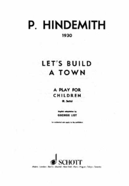 Let's Build a Town