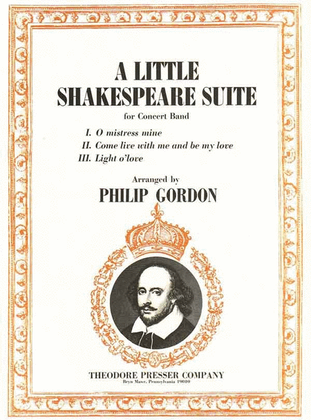 Book cover for A Little Shakespeare Suite