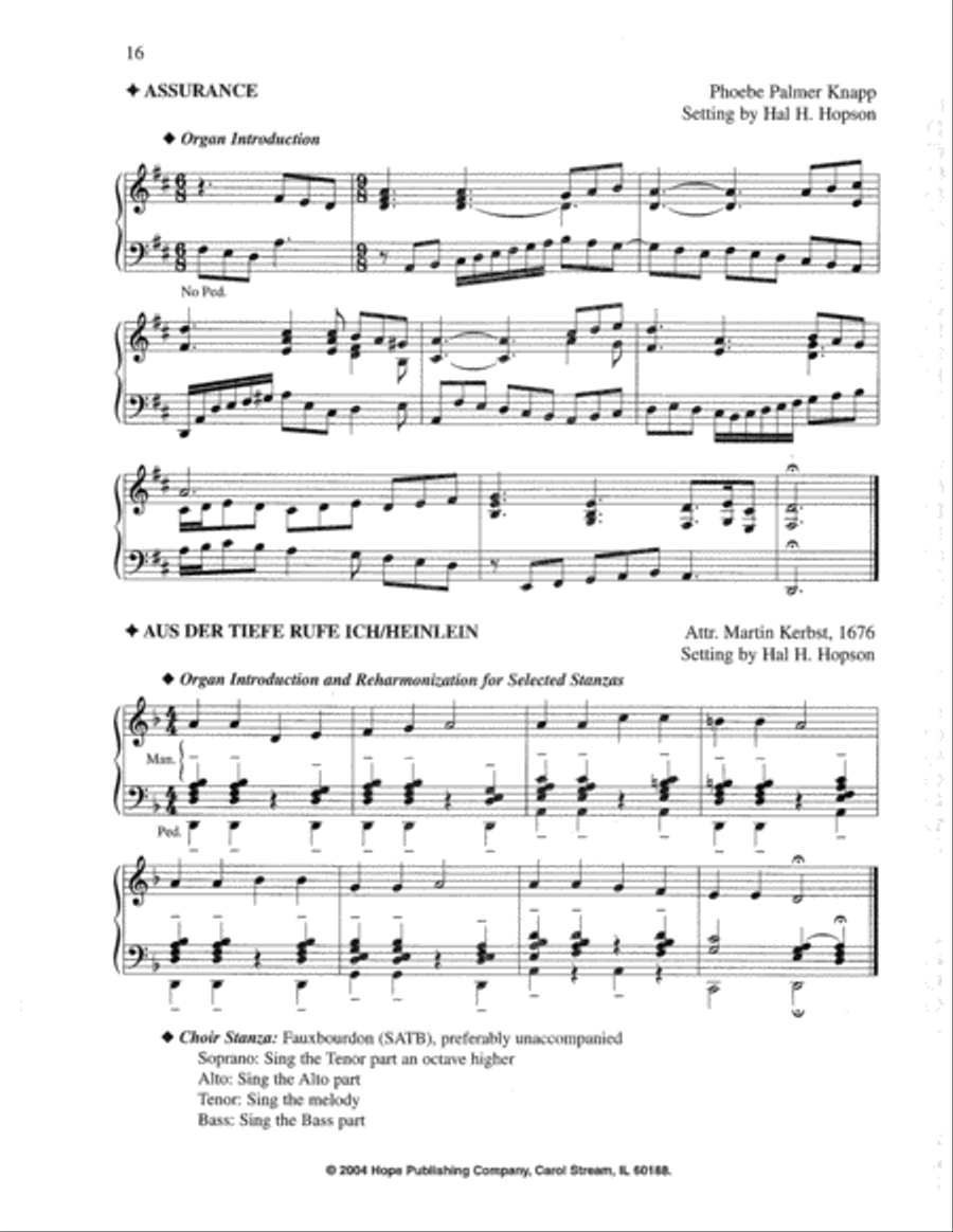 More Creative Ways to Use the Choir, Organ, Handbells and Other Instruments (V-D Choir scores gallery preview page 18