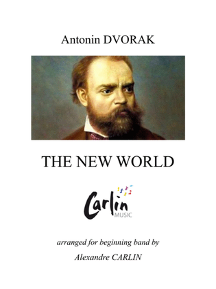 Book cover for The New World by Dvorak - Arranged for Beginning Band
