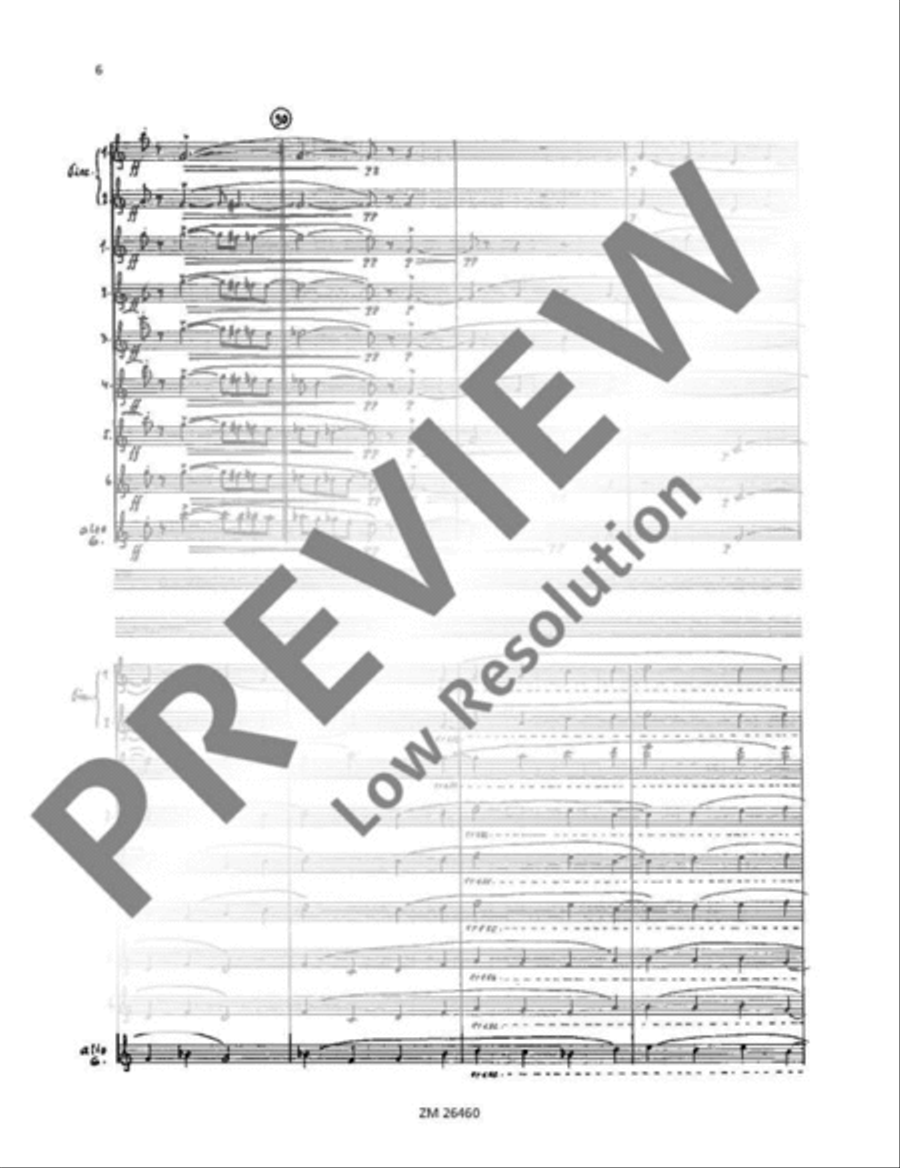 Cassation Flute scores gallery preview page 7