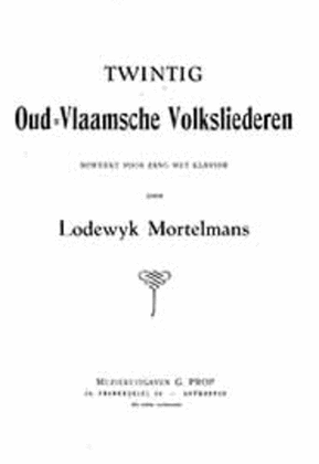 20 Oud-vlaamse volksliederen