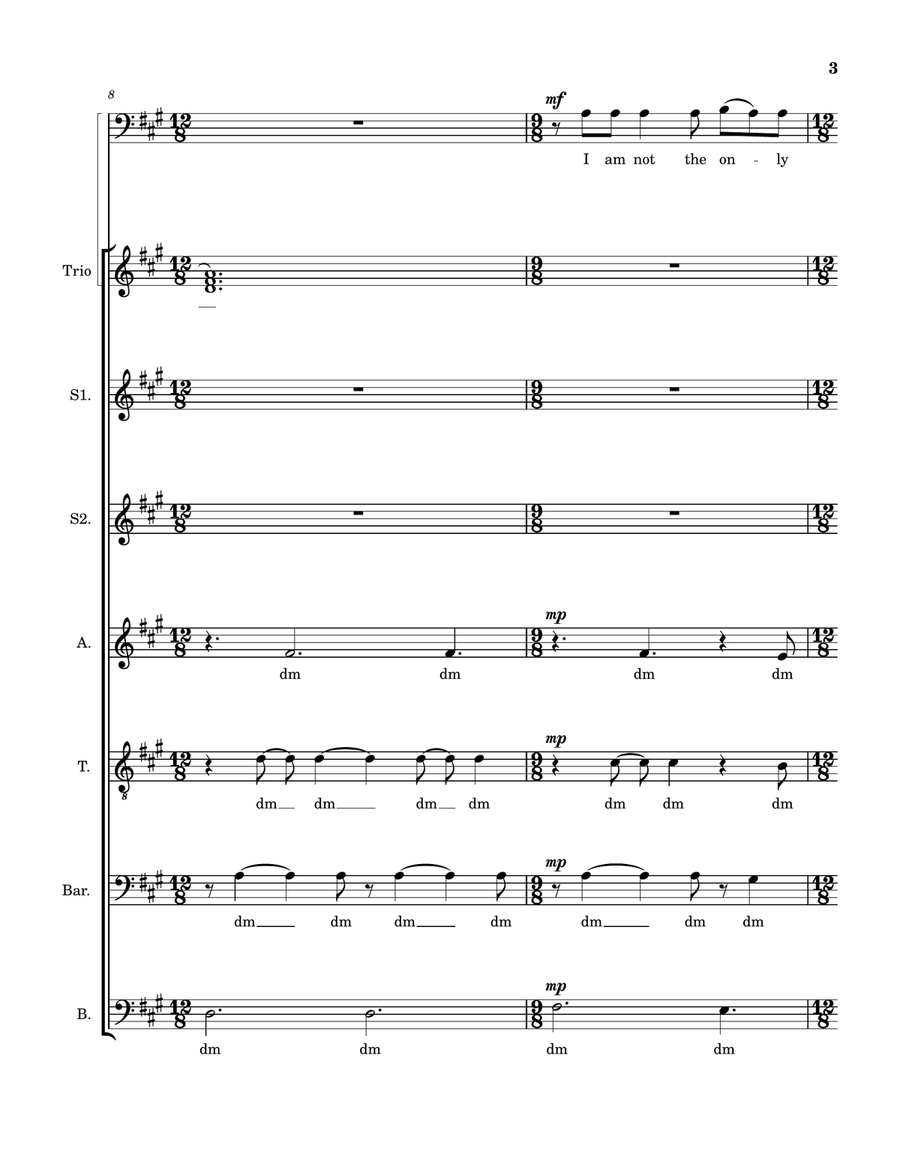 The Night We Met A Cappella scores gallery preview page 3