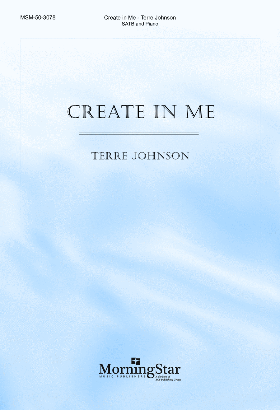 Create In Me Create In Me 4-Part scores gallery preview page 1