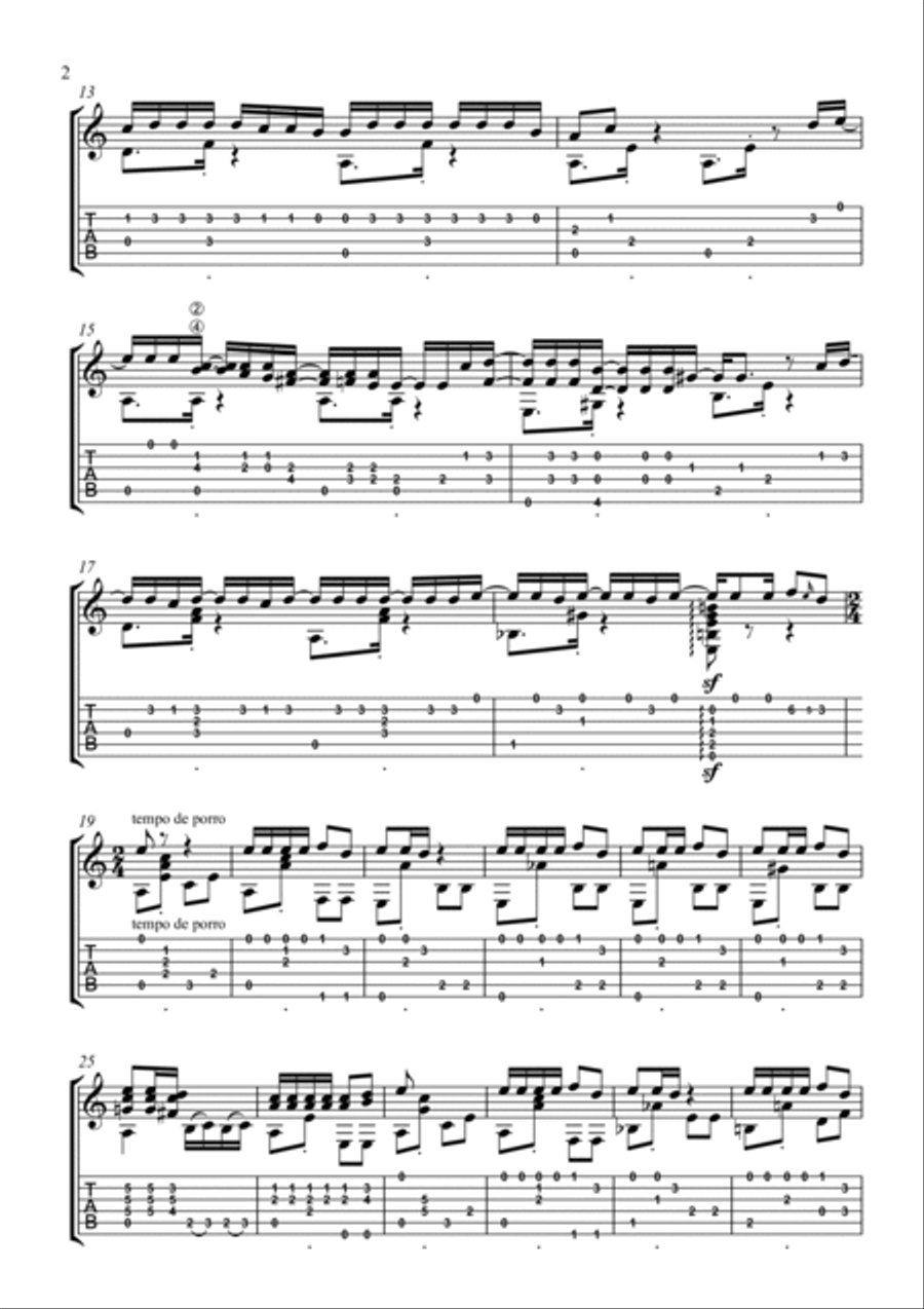 Tqg Acoustic Guitar scores gallery preview page 2