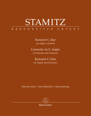 Book cover for Concerto for Bassoon and Orchestra in C major