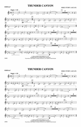Thunder Canyon: 1st F Horn