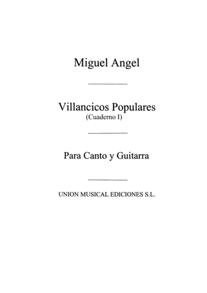 Book cover for Villancicos Populares Volume 1