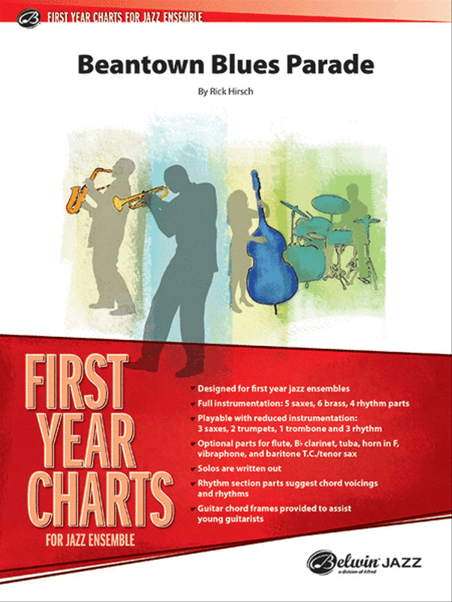 Beantown Blues Parade Jazz Ensemble scores gallery preview page 1