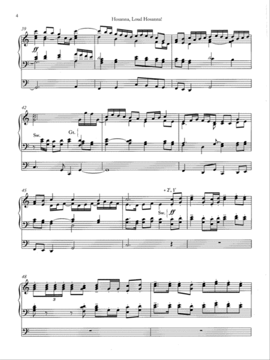 From Death to Life Eternal Organ scores gallery preview page 5