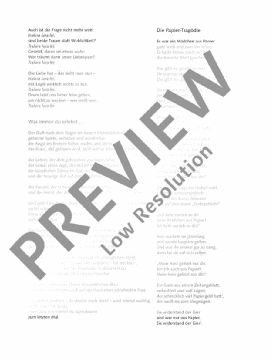 Trödelmarkt der Träume Voice scores gallery preview page 5