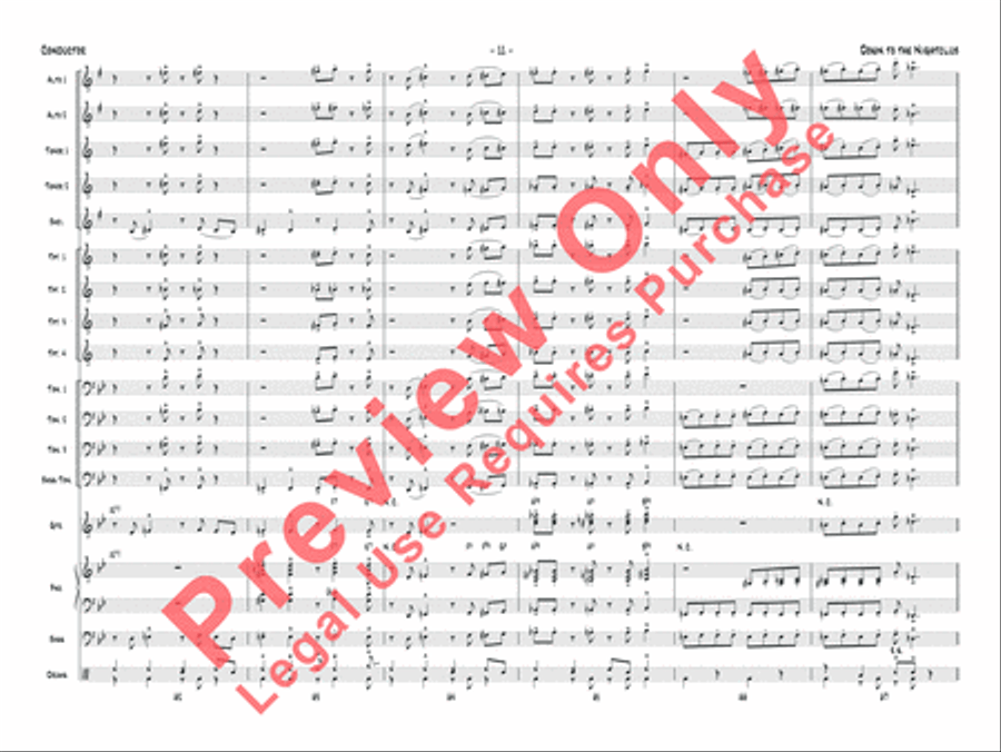 Down to the Nightclub Down to the Nightclub Jazz Ensemble scores gallery preview page 12