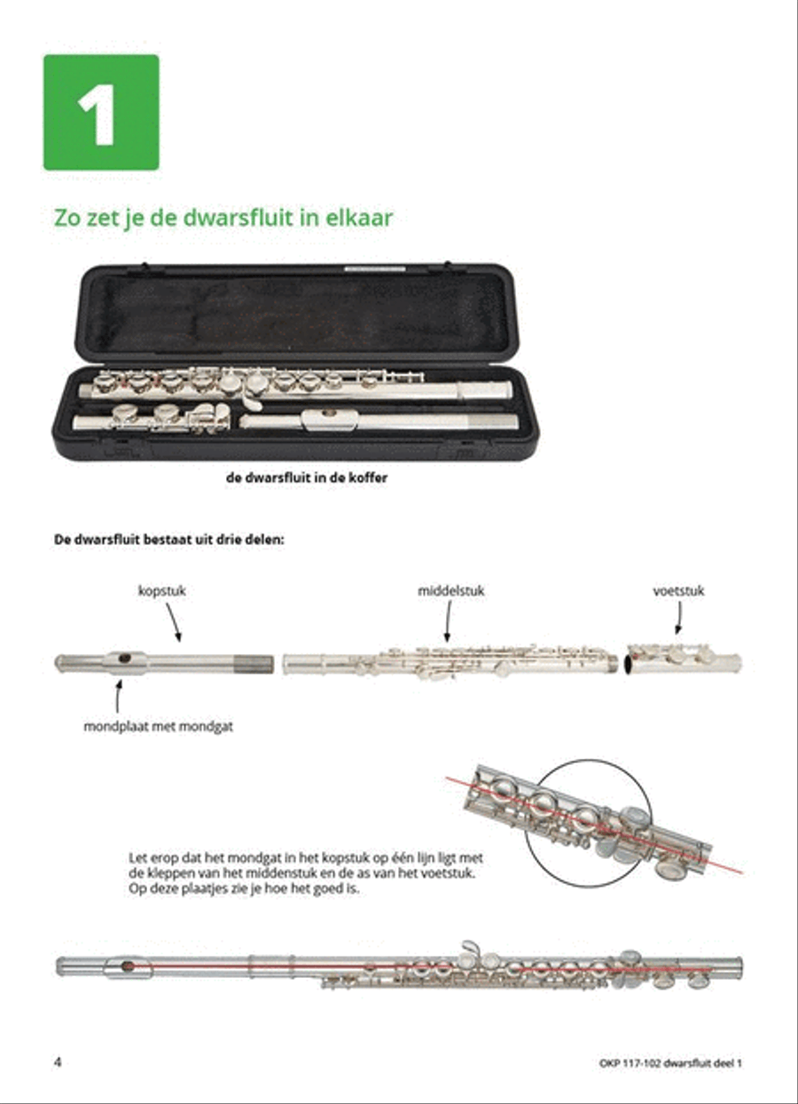 Samen Leren Samenspelen Vlaams Deel 1 Flute Solo scores gallery preview page 3