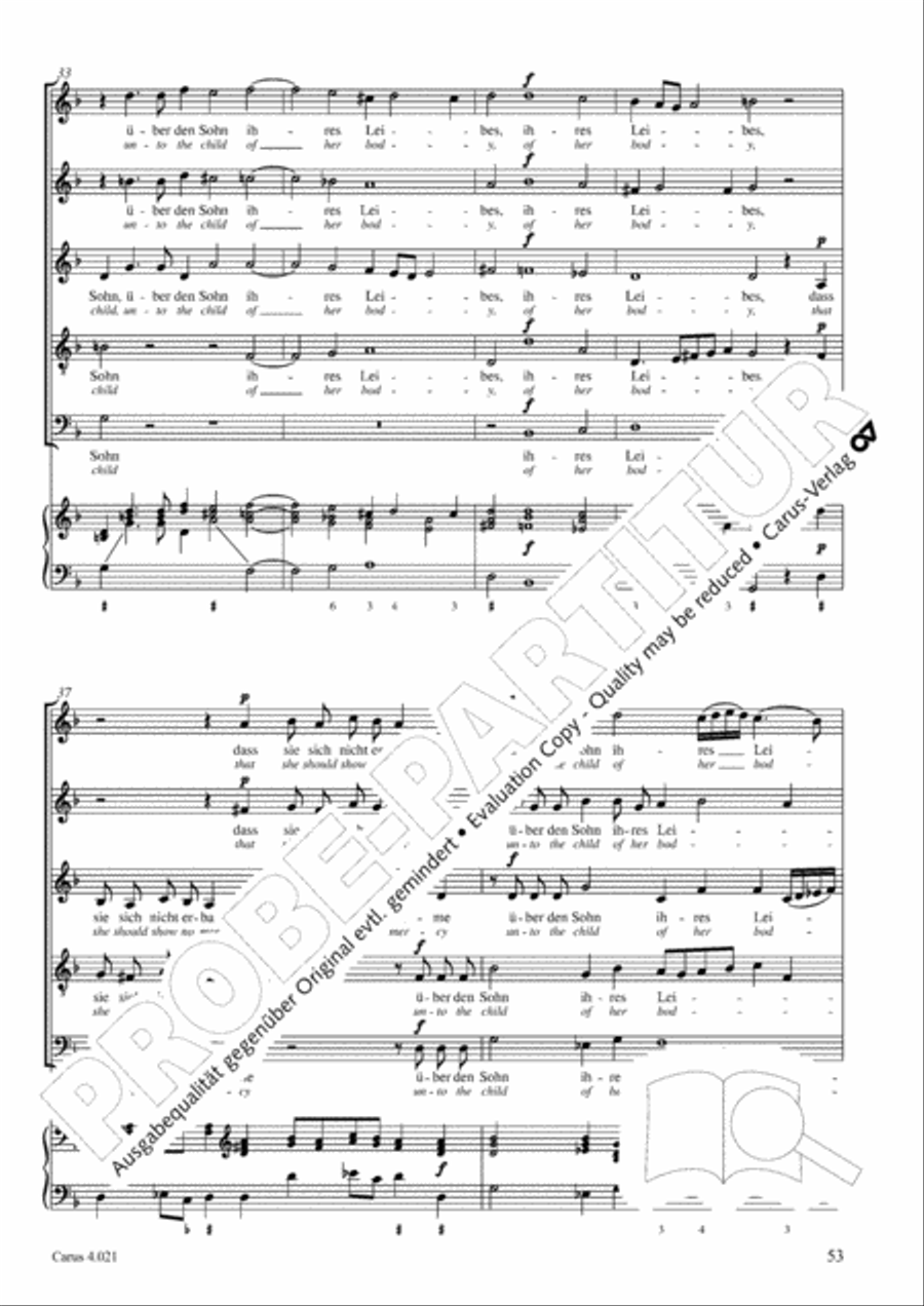 Schein: Israelsbrunnlein. Fontana d'Israel. Complete edition Choir scores gallery preview page 60