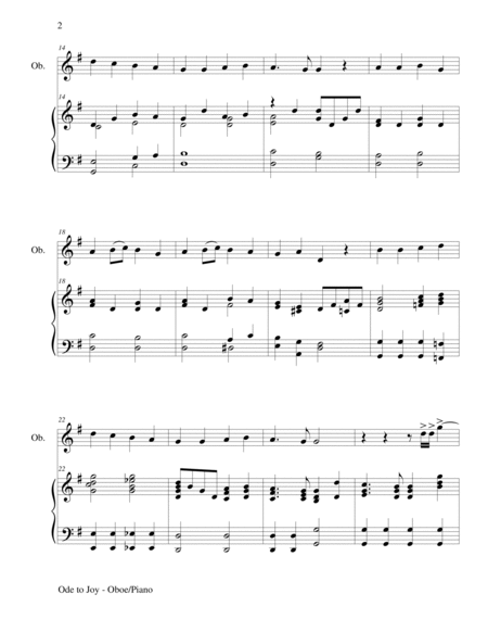 Gary Lanier: 3 GREAT HYMNS (Duets for Oboe & Piano) image number null