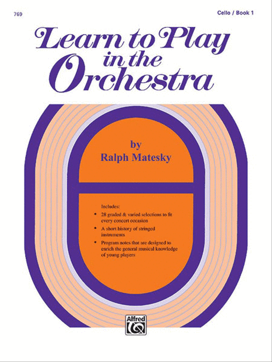 Learn to Play in the Orchestra, Book 1 Chamber Orchestra scores gallery preview page 1