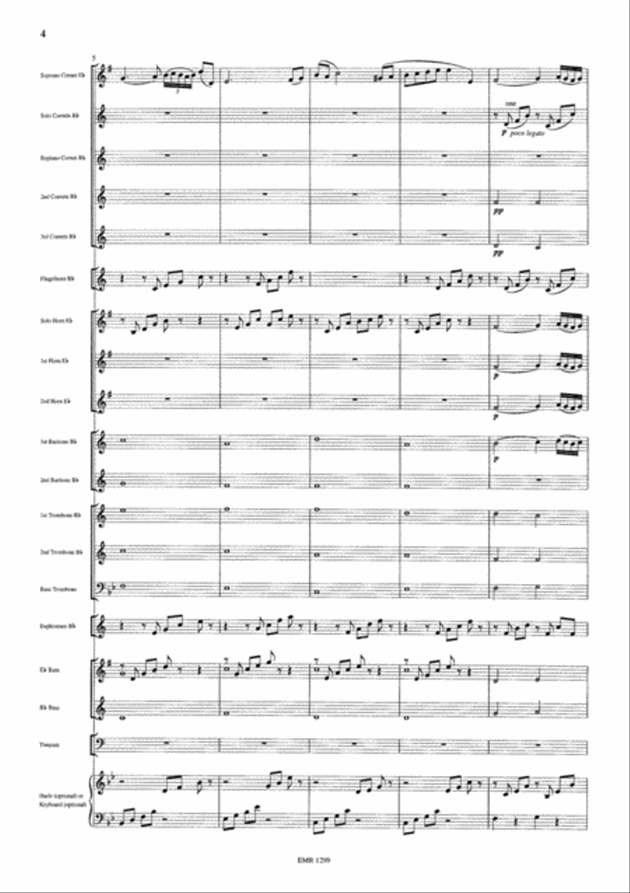 Meditation Meditation Brass Band scores gallery preview page 5