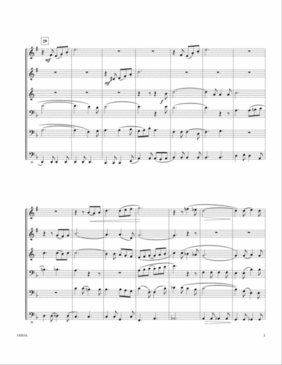 O Holy Night Chamber Music scores gallery preview page 3