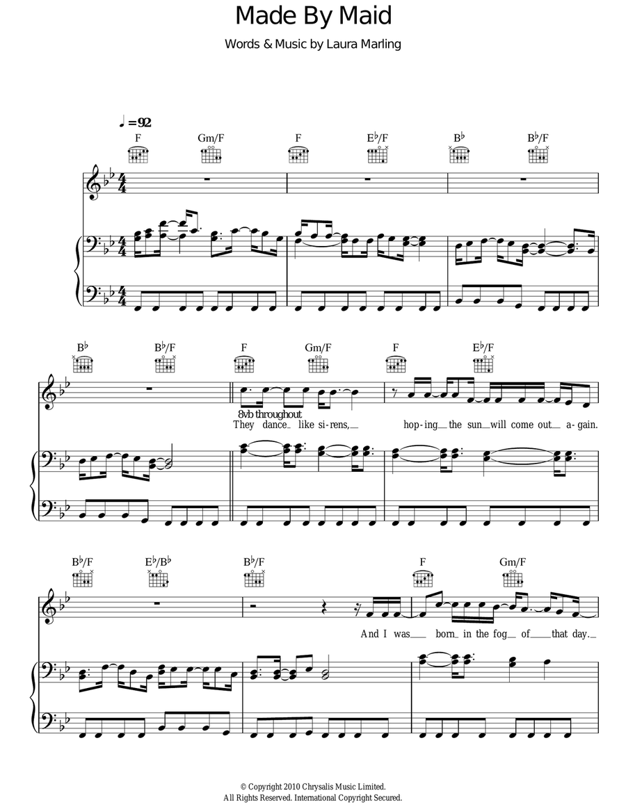 Made By Maid Made By Maid Acoustic Guitar scores gallery preview page 1