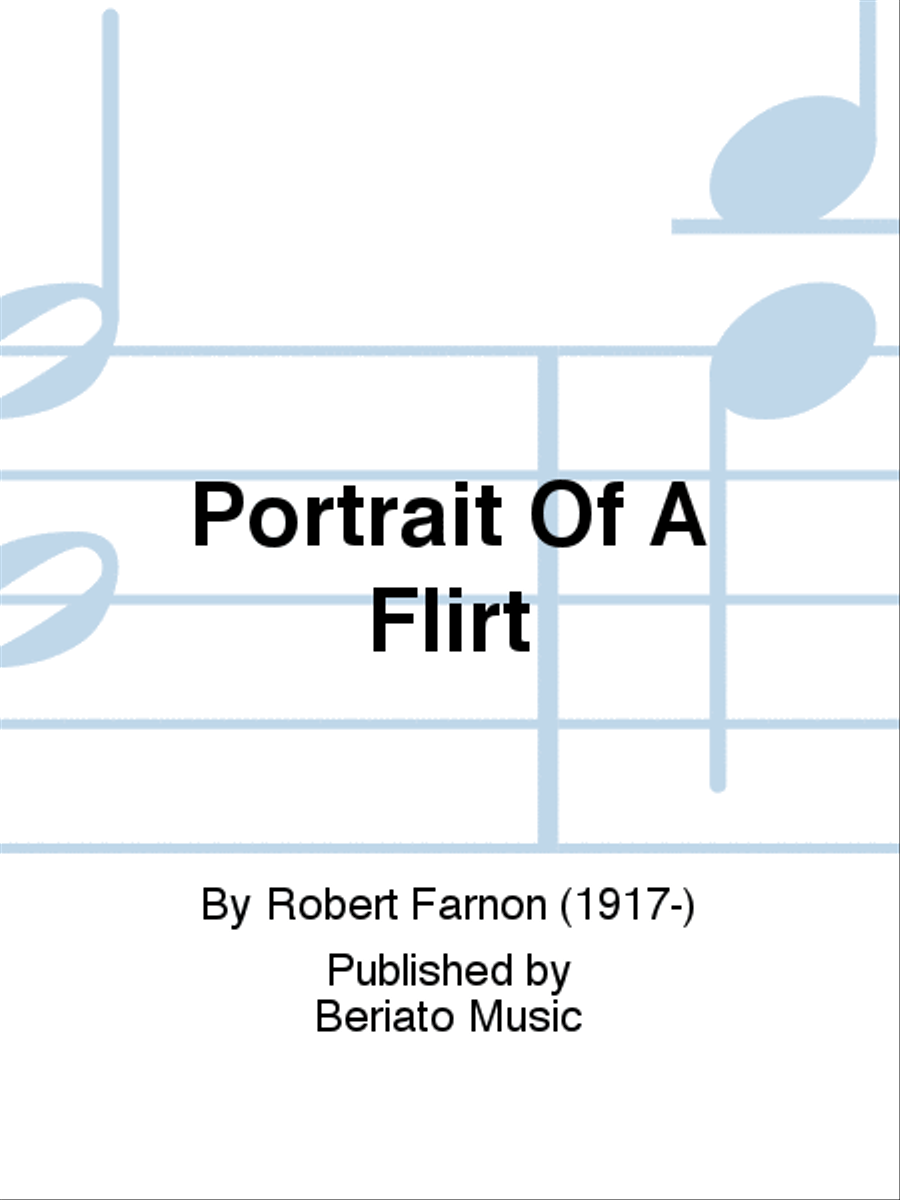 Portrait Of A Flirt Piano Solo scores gallery preview page 1