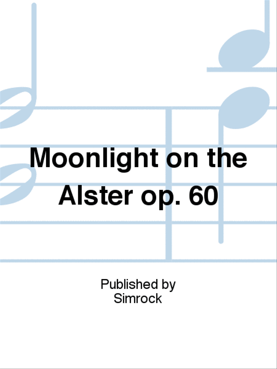 Moonlight on the Alster op. 60 Accordion Orchestra scores gallery preview page 1