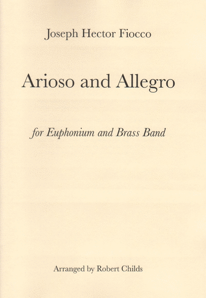Arioso and Allegro image number null