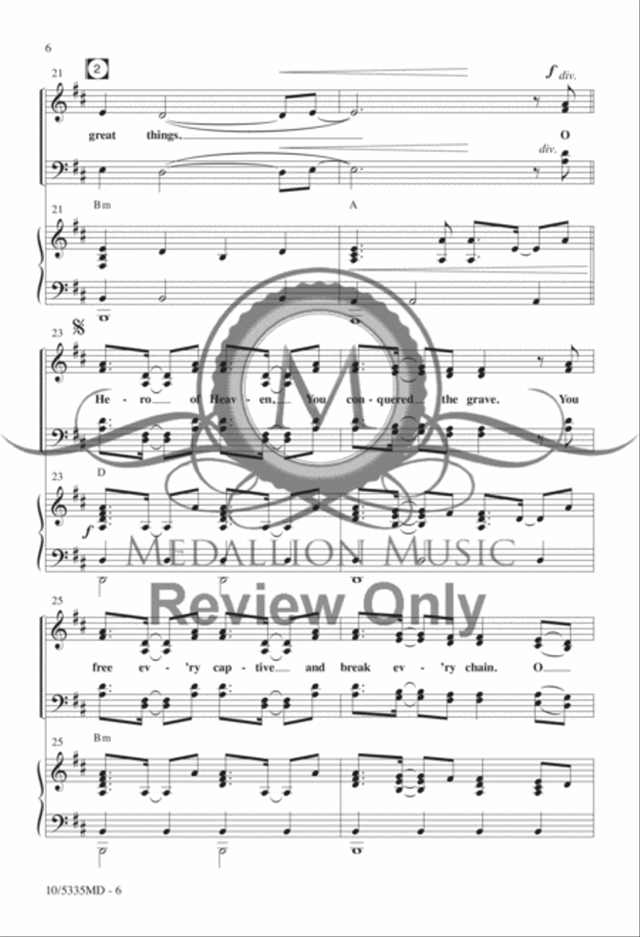 Great Things 4-Part scores gallery preview page 5