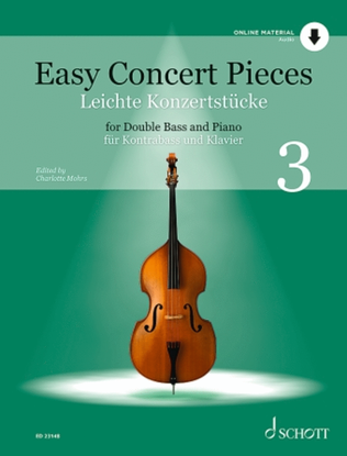 Book cover for Easy Concert Pieces – Volume 3