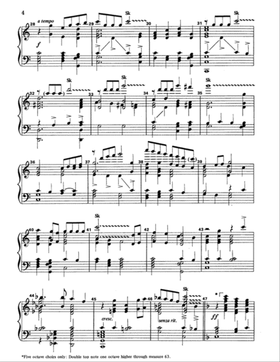 Sine Nomine Sine Nomine 5-Octaves scores gallery preview page 11