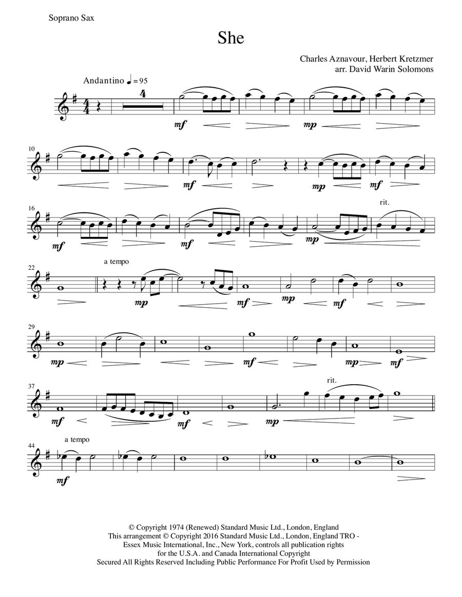She Woodwind Quartet scores gallery preview page 5