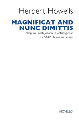 Book cover for Magnificat and Nunc Dimittis (Collegium Sancti Johannis Cantabrigiense)