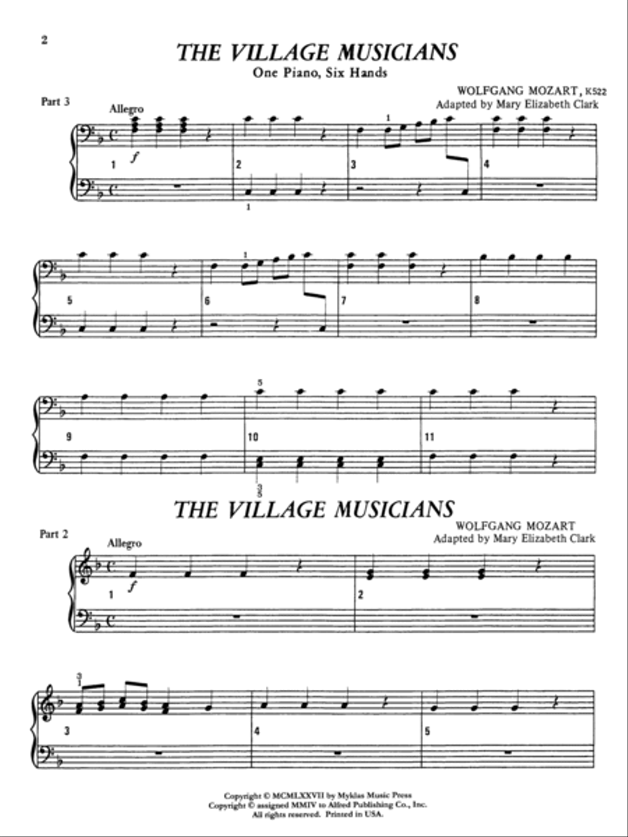 Village Musicians Small Ensemble scores gallery preview page 2