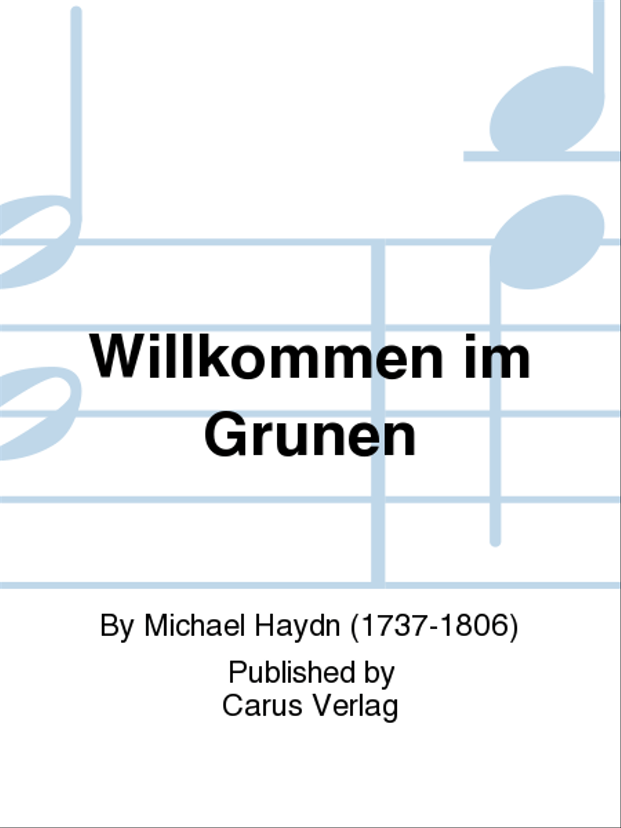 Willkommen im Grunen TTBB scores gallery preview page 1
