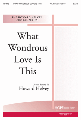 Book cover for What Wondrous Love Is This