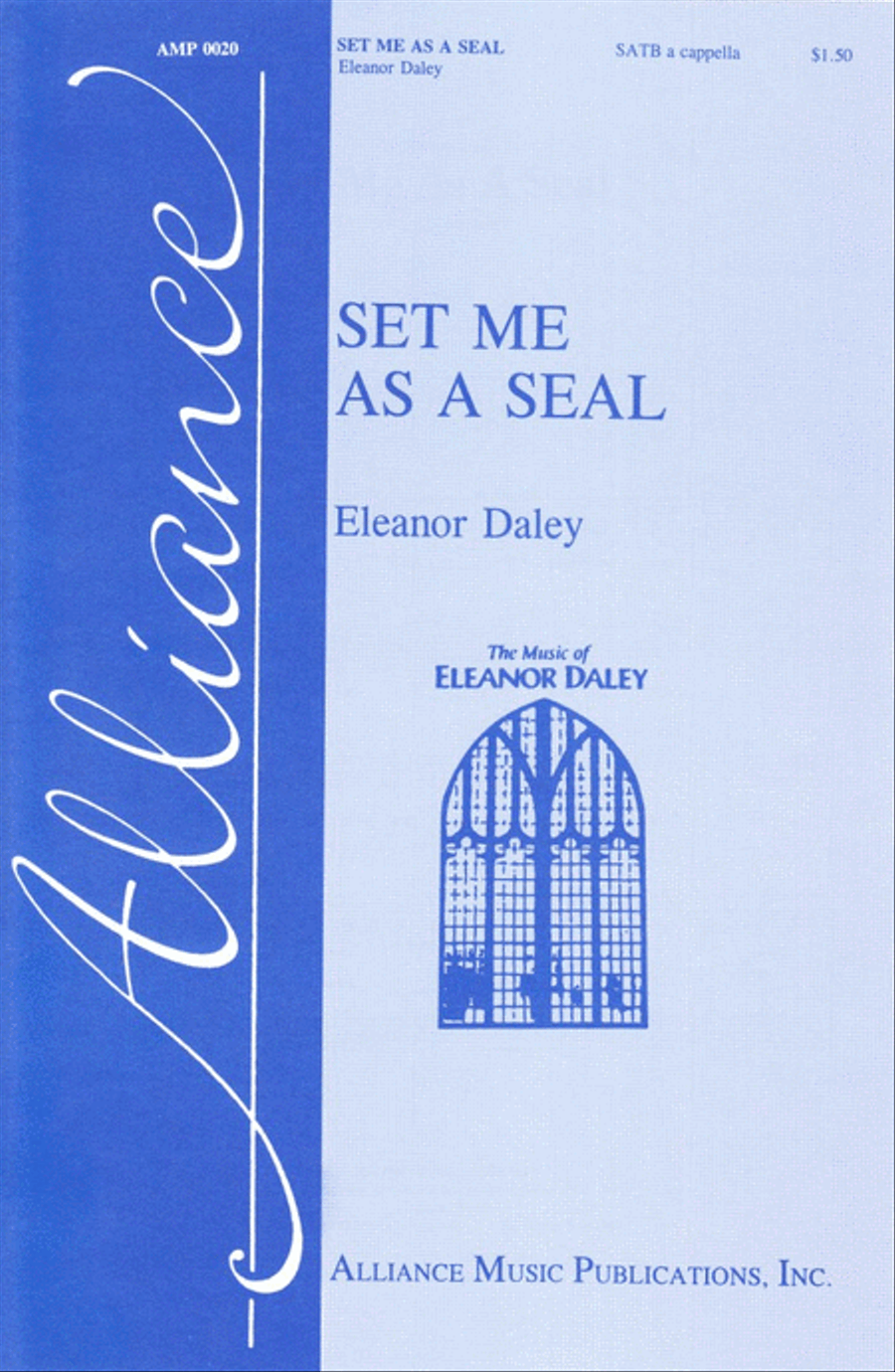 Set Me as a Seal 4-Part scores gallery preview page 1