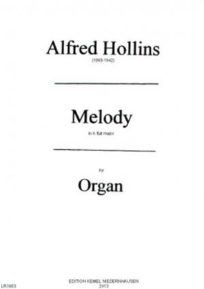 Book cover for Melody in A flat major