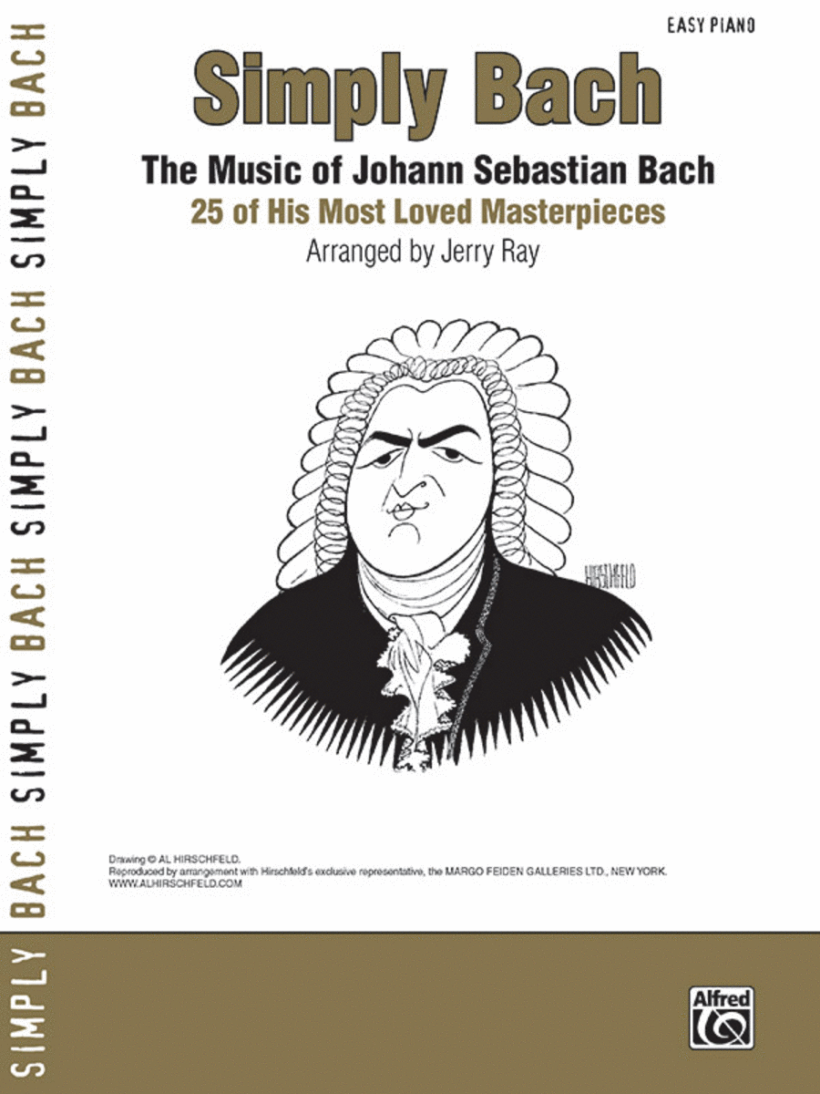 Simply Bach Easy Piano scores gallery preview page 1