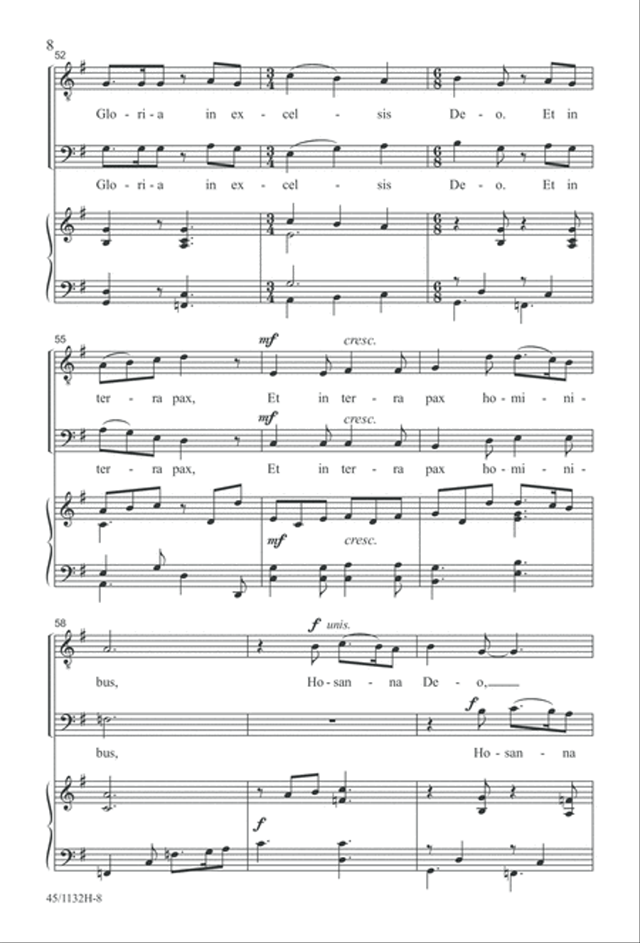 Singable Solutions for TB Choirs TB scores gallery preview page 8