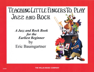 Book cover for Teaching Little Fingers to Play Jazz and Rock – Book/CD