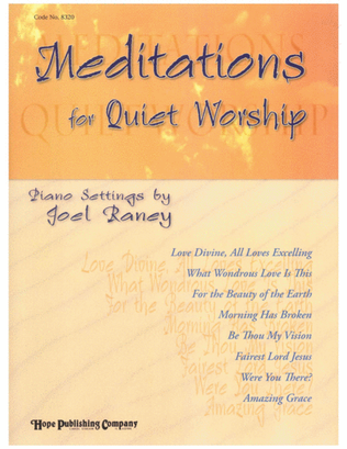 Book cover for Meditations for Quiet Worship-Digital Download