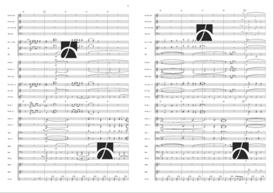 Tribute to Dixie Concert Band scores gallery preview page 4