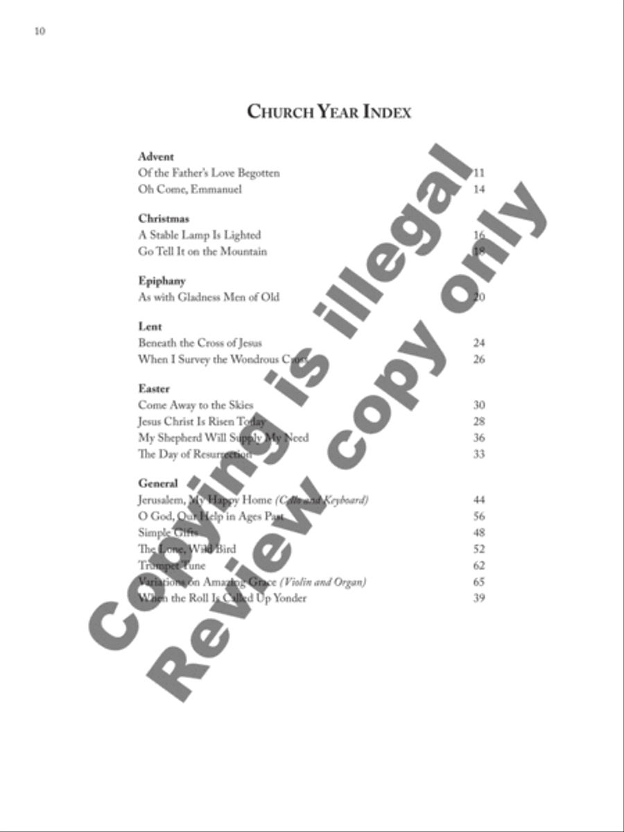 The Wilbur Held Organ Collection: A Centenary Edition Organ scores gallery preview page 4