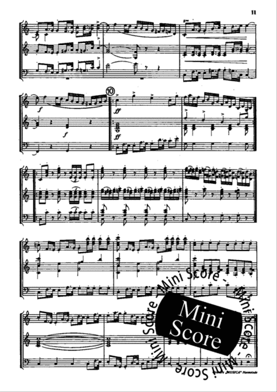 Preciosa Fanfare Band scores gallery preview page 13
