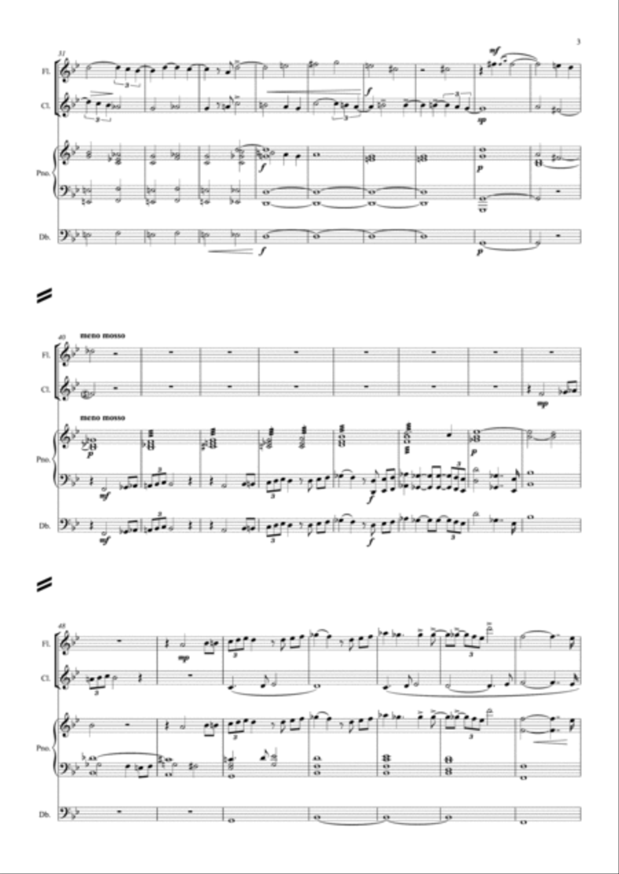 The Cruel Sister Large Ensemble scores gallery preview page 3