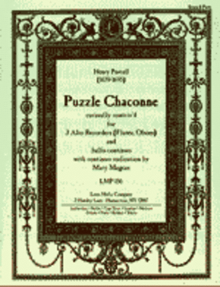 Puzzle Chaconne (Z 731)