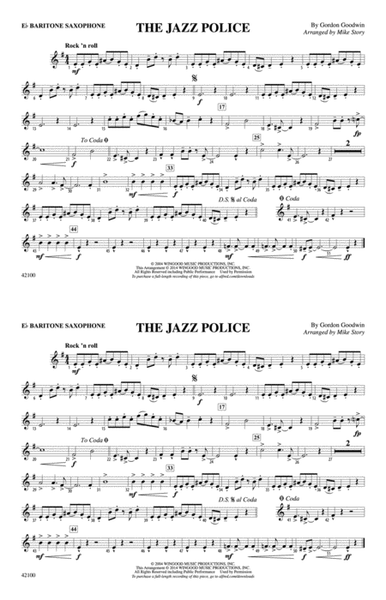 The Jazz Police: E-flat Baritone Saxophone