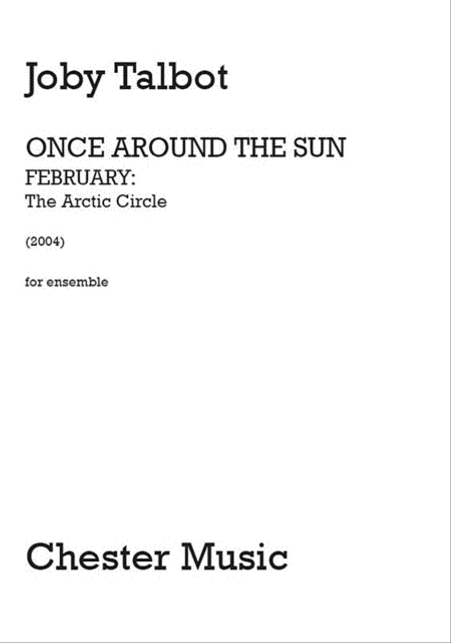 Once Around the Sun February: The Arctic Circle Piano Trio scores gallery preview page 1