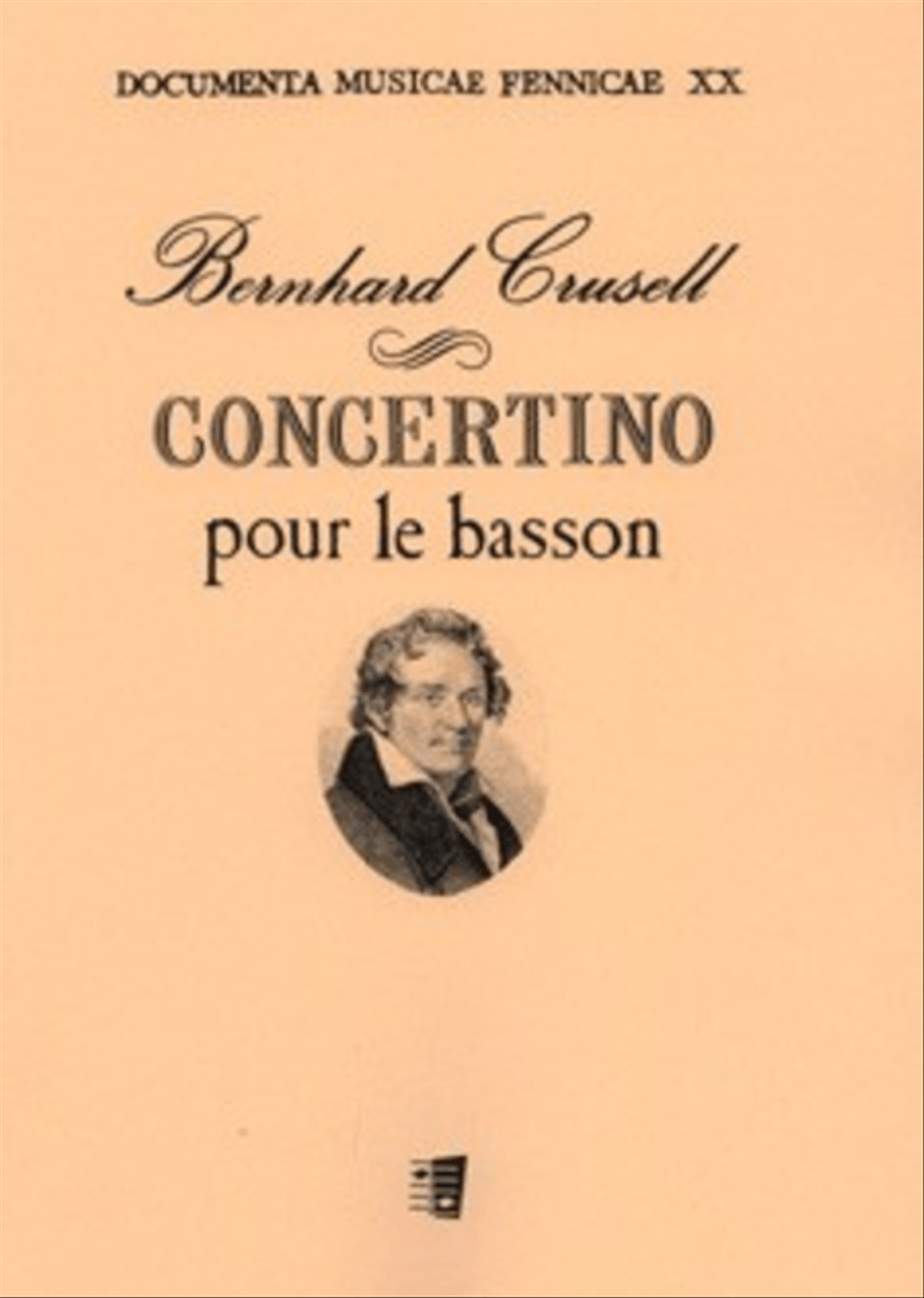 Concertino pour le basson / for Bassoon (Solo part & piano reduction) Bassoon scores gallery preview page 1