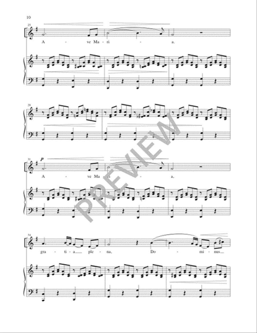 Blest Are Those Who Love You - Volume 2, Solos and Duets Sacred scores gallery preview page 12