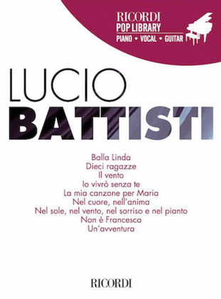 Book cover for Lucio Battisti